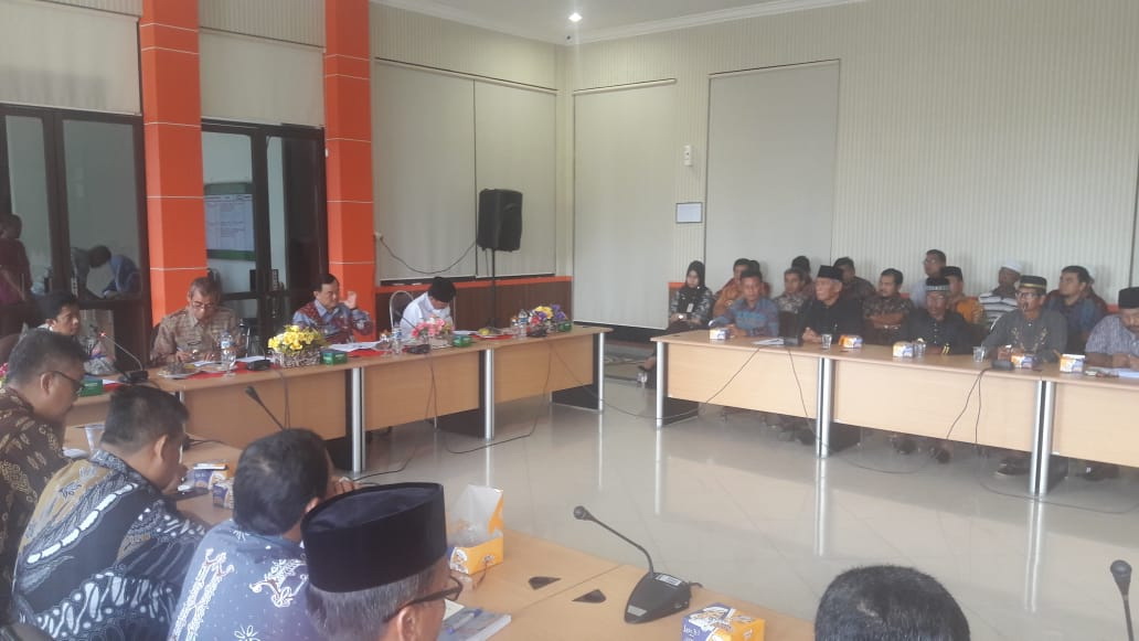  Ini Penyampaian Pemkab Kuansing di Hadapan Tokoh Adat Kenegerian Taluk Kuantan